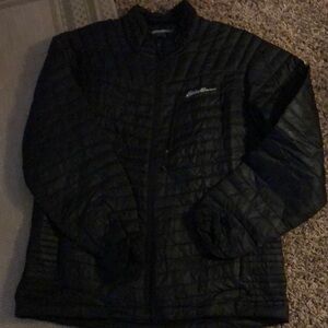 Eddie Bauer Black Quilted Jacket